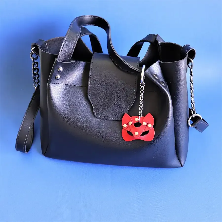 Брелок Кішечка Червоний Львів - фото 3