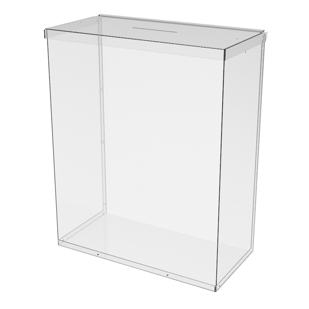 Ящик EKOSTAR без замка для пожертвований и сбора денег 400x200x500. Объем 40 литров Киев - изображение 1