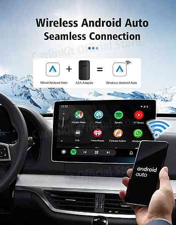 CarlinKit A2A -адаптер для безпроводного Android Киев