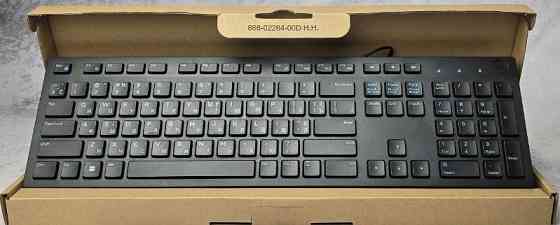 Клавіатура мультимедійна usb Dell kb216-bk-uke Нова. Харків