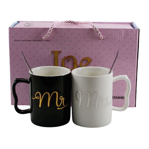 Набір чашок Love 2 предмети 300мл порцеляна 445-13 Interos Житомир