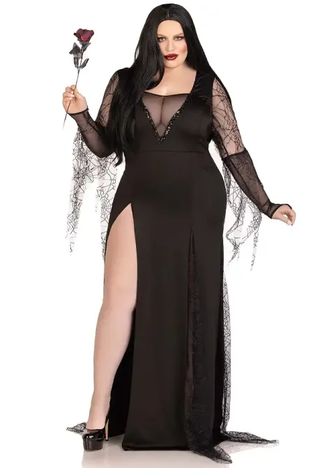 Еротичний костюм Мортіші Аддамс Leg Avenue Sexy Spooky Morticia 1X-2X Львів - фото 4
