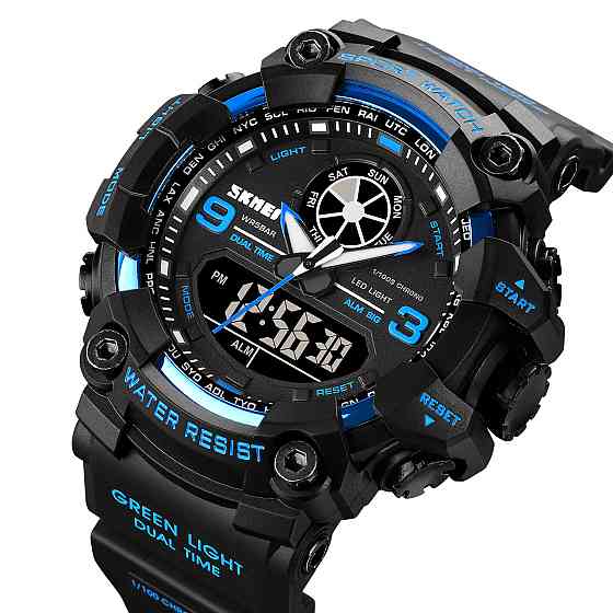 Skmei 1818 Black-Blue. SBR Киев