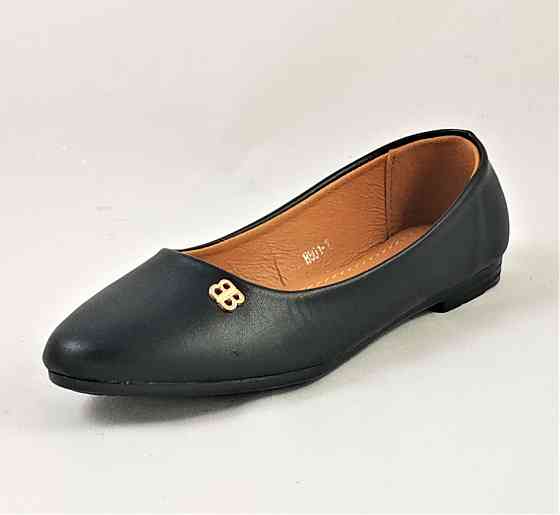 Женские Балетки Черные Мокасины Туфли (размеры: 36,37,38,39) - 01-1 Днепр