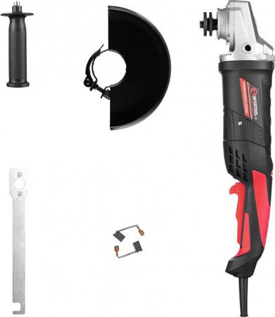 Машина шліфувальна кутова INTERTOOL WT-0209 Коломия - фото 7