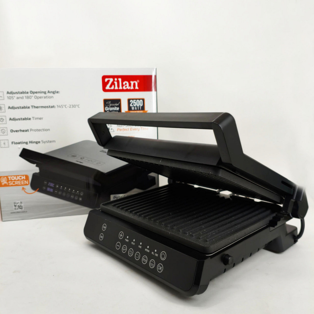 Притискний гриль для булочок і сендвічів, Притискний домашній гриль Якісний LZ-52 Львів - фото 13