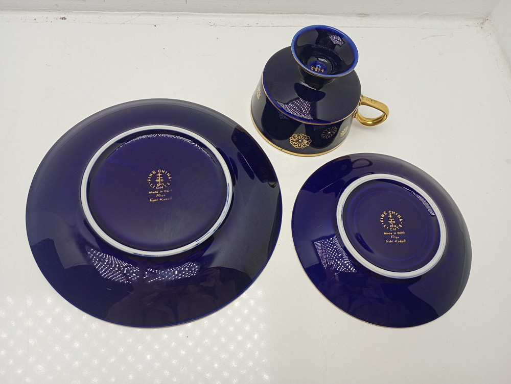 Колекційне порцелянове чайне тріо Fine LICHTE Луцьк - фото 4