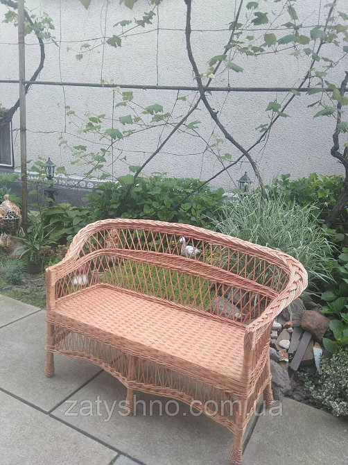 Диван плетеной с низкой спинкой Киев - изображение 5