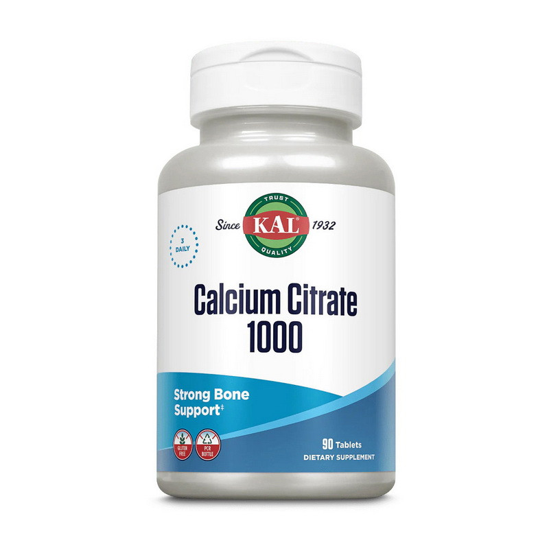 Calcium Citrate 1000 (90 tab) Луцк - изображение 1