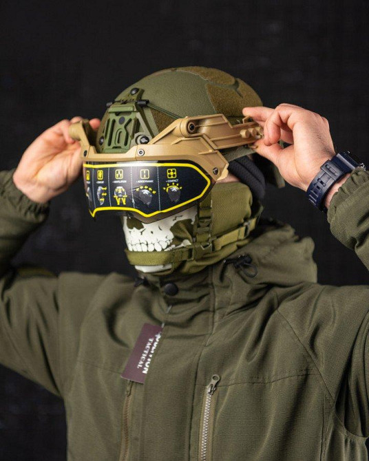 Защитные Флип - Очки VULPO с прозрачными поликарбонатными линзами 2.47ммВТ7642 Одесса - изображение 3