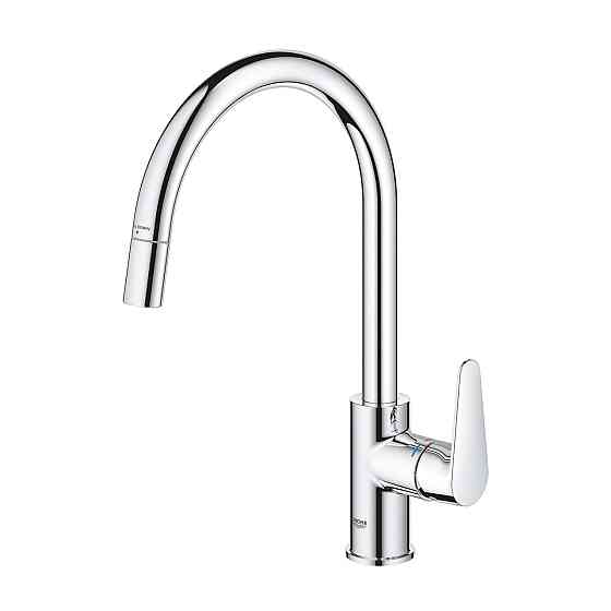 Змішувач для кухні з висувним виливом Grohe StartCurve 30562000 Київ
