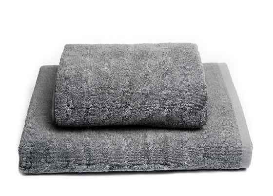 Комплект махровых полотенец Ideal Textile 2 шт (50х90см + 70х140см) (56860378) Серый Черновцы