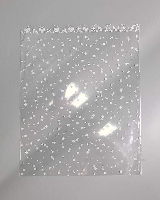 Пакет із малюнком для пакування подарунків (30*40) No391 (3) (ажурний) "Капелька" (100 шт.) Харків - фото 1