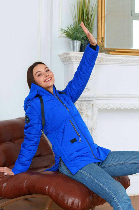 Женская демисезонная куртка трансформер..Весеняя куртка жилет  44-58р. Киев - изображение 2