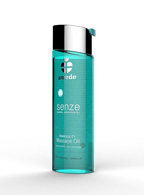 Масажна олія - Swede Senze Tranquility Spearmint Rose Orange, 150 мл Sex Aura Київ - фото 1