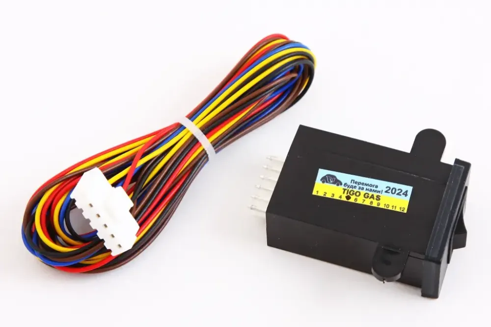 Переключатель ГБО газ/бензин карб. для электр. редуктора Tegas Винница - изображение 2