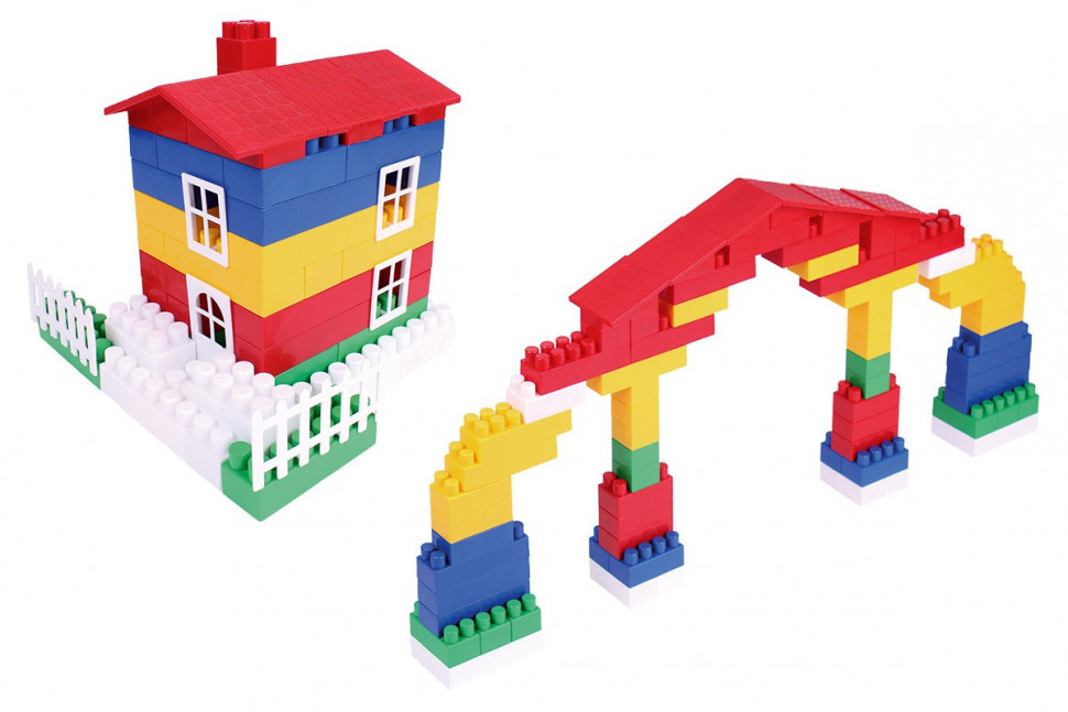 Конструктор з великими деталями №4 190 ел ТехноК 0526TXK Вінниця - фото 1