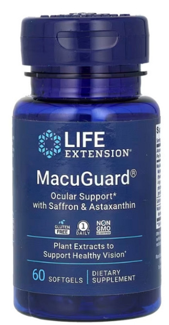 Для здоровья глаз Life Extension Ocular Support 60 капс Киев - изображение 1