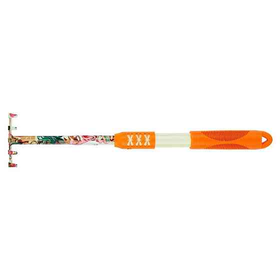 Граблі 5-ти зуби (orange) (TPR) FLORA (5043024) Київ