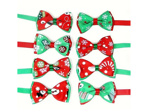 Бабочка бантик для собак новогодняя Киев - изображение 2