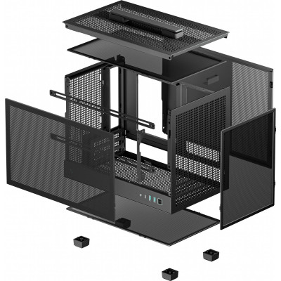 Корпус Deepcool CH160 Mesh Black (R-CH160-BKNMI0-G-1) Вінниця - фото 3