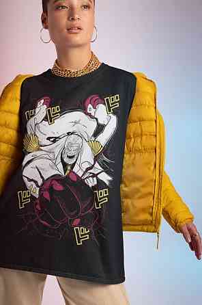 Футболка з аніме принтом Вінтаге Спекіал Аніме Лове оверсайз (S/M/L) Чорний AnimeJ1086 Дніпро