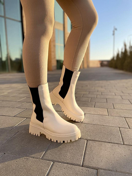 Gremmy Черевики жіночі GREMMY 607/1 бежеві (зима, шкіра натуральна) (4880) 39 Коломия - фото 9