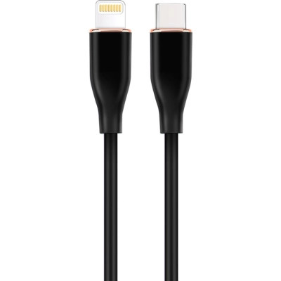 Дата кабель USB 2.0 AM to Lightning 1.5m 2.25A Cablexpert (CC-USB2S-CM8PM-1.5M-BK) Вінниця - фото 1