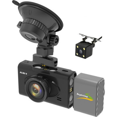 Відеореєстратор Aspiring Alibi 9 GPS, 3 Cameras, Speedcam (Aspiring Alibi 9 GPS, 3 Cameras, Speedcam) Вінниця - фото 1