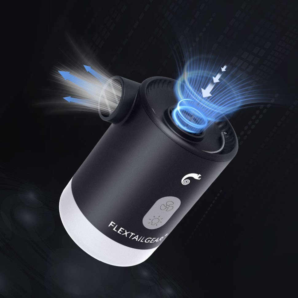Насос-фонарь кемпинговый Flextail Max Pump 2 Pro, черный Киев - изображение 6