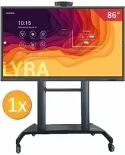 Інтерактивна дошка Zestaw Monitor Newline Lyra Tt 8621Q I Podstawa Mobilna Hw86 (T8621QZESTAW) Київ - фото 1