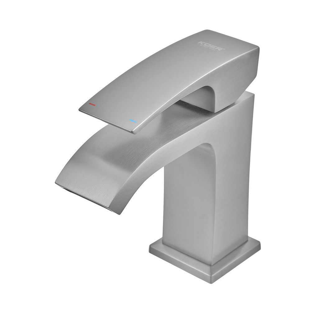 Смеситель для умывальника Koer KB-12007-07, графитовый цвет, модель KR5152 Харьков - изображение 5