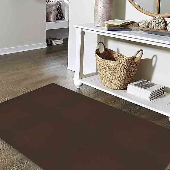 Самоклеящаяся плитка под ковролин темно-коричневая 600х600х4,5мм SW-00001127 Киев