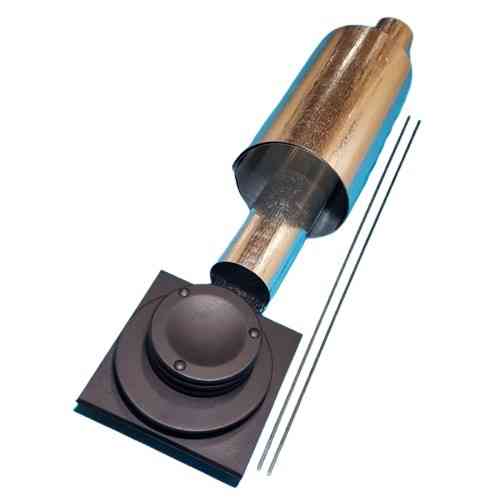 Труба-парапет для газового конвектора АКОГ Ужгород (коаксіальний стінний вузол) Тернопіль