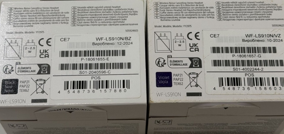 Навушники TWS Sony LinkBuds Fit Violet Харків - фото 2