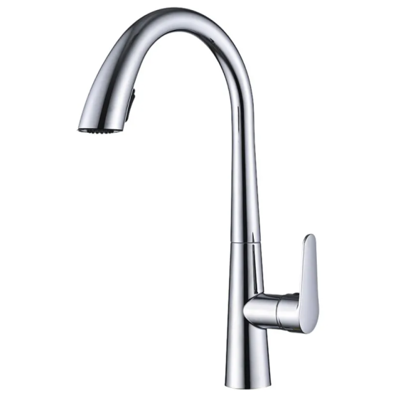 Кухонный смеситель Mixxus Premium WARTA 014 с выдвижным изливом (MI6956) Харьков