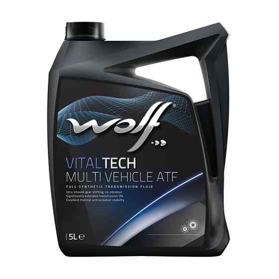 Трансмиссионное масло Wolf Vital Tech Multi Vehicle ATF 5л Львов