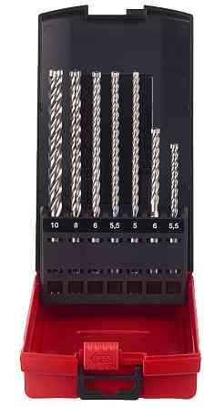 Набір бурів MX4 SDS+ (5.5 / 6 x 115 мм, 5 / 5.5 / 6 / 8 / 10 x 165 мм) (1 шт) Одеса