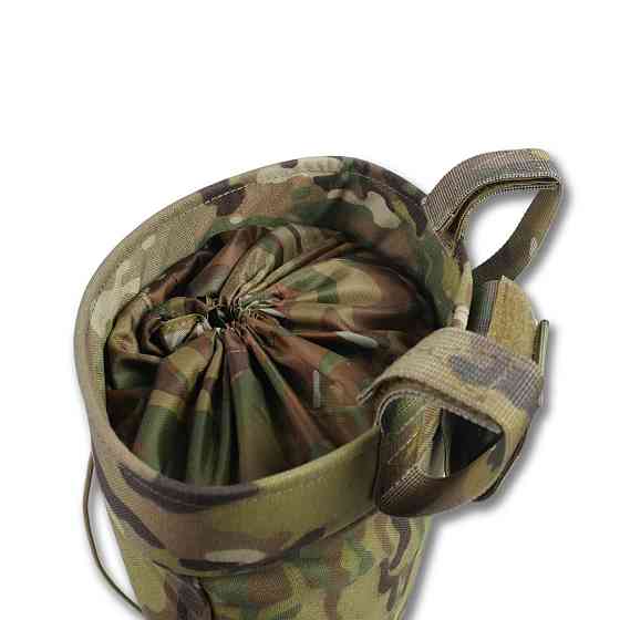 Тактический подсумок для сброса магазинов (до 8 шт.) рулонный KIBORG XL Multicam. Сумка сброса магазинов Киев