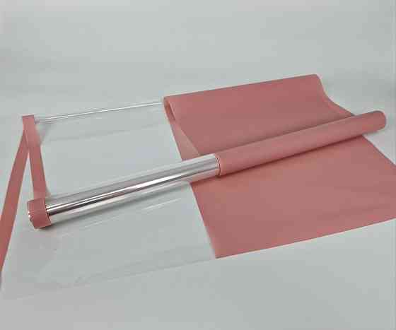 Пленка для цветов Рулон 10м Тонировка с каймой (17) (h700) № 1 Темная Пудра (1 шт) Харьков