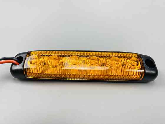 Бічні покажчики габаритних вогнів для вантажівки, габаритні вогні, стоп-сигнал, заднє світло 6 світлодіодів Мукачево