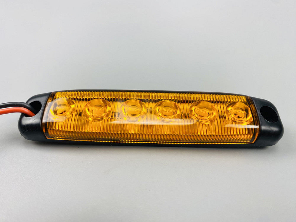 Бічні покажчики габаритних вогнів для вантажівки, габаритні вогні, стоп-сигнал, заднє світло 6 світлодіодів Мукачево - фото 4