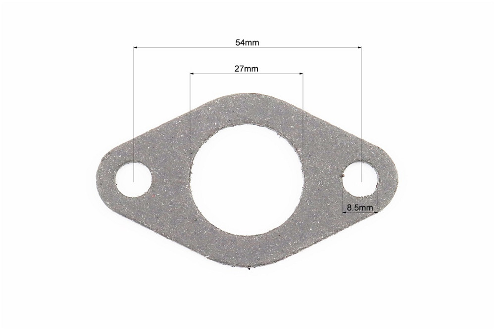 Прокладка глушника 178F/186F Тип 1 (пароніт) Київ - фото 2