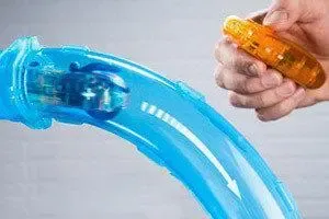 Светящиеся трубопроводные гонки CHARIOTS SPEED PIPES трубопроводный автотрек гоночный трек (37 деталей) Коломыя - изображение 6