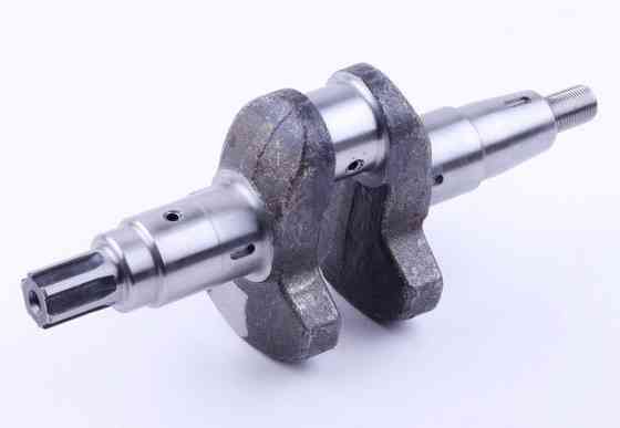 Колінвал голий під шліци на дизельний двигун 186F, діаметр 25 мм Мукачево