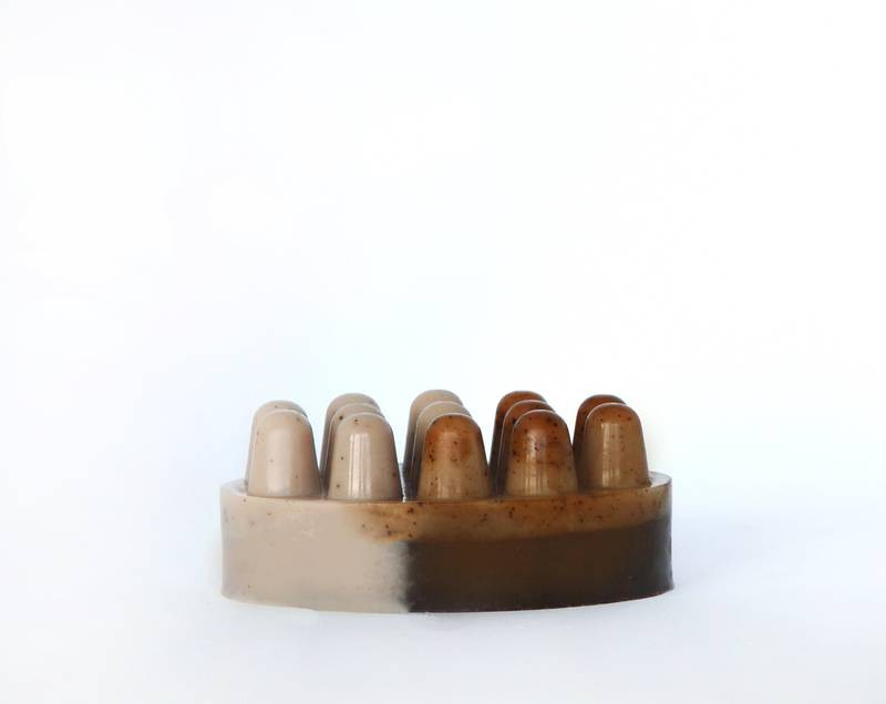 Антицелюлітне масажне мило Кава з молоком Chaban 100 г Київ - фото 2