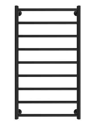 Водяной полотенцесушитель Mario INOX Флет 970х530/500 черный мат Киев