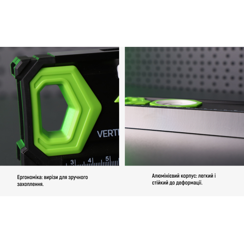 Alloid Pro. Рівень будівельний 100см, 3 капсули з магнітом та боковим вікном Одеса