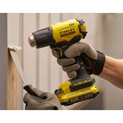 Строительный фен Stanley FatMax, Li-Ion 18В (V20), 510 °C (без АКБ и ЗУ) (SFMCE530B) Винница - изображение 8