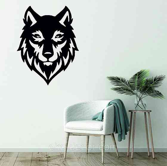 Декоративное настенное Панно «Волк», Декор на стену Киев